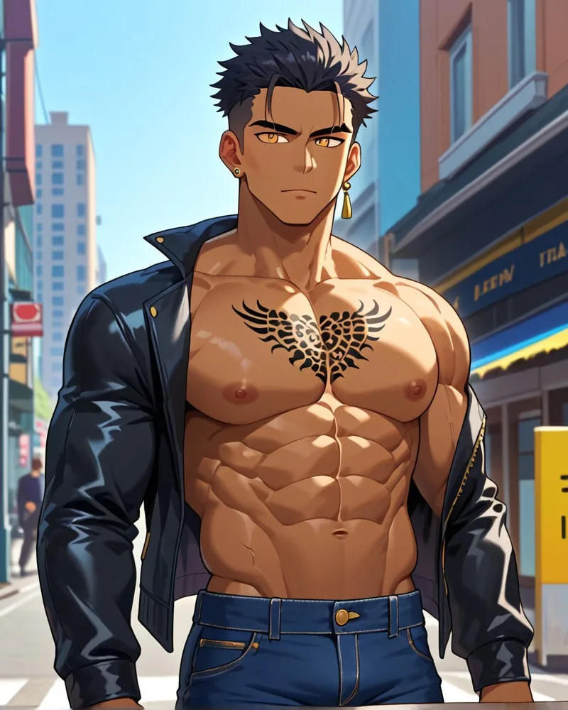 Lucifer Blackwood — AI anime companion